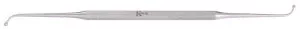 Medline Maxillary / Frontal Sinus Ostium Seeker - 8" (20.3 cm) Double-Ended Maxillary Sinus Ostium Seeker with Curved 1.5 mm and 2 mm Ball Tips - MDS6430251