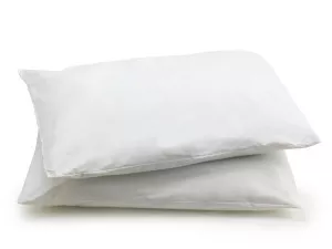Medline MDT219684 - Medsoft Wipeable Reusable Pillows with Vinyl Ticking