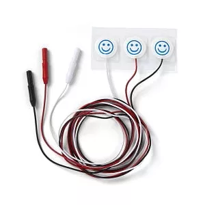 Medline MedGel Pediatric / Neonatal ECG Electrodes - MedGel ECG Neonatal Electrode, Radiotranslucent, Clear Tape, 5/Pack - MDSM61145R