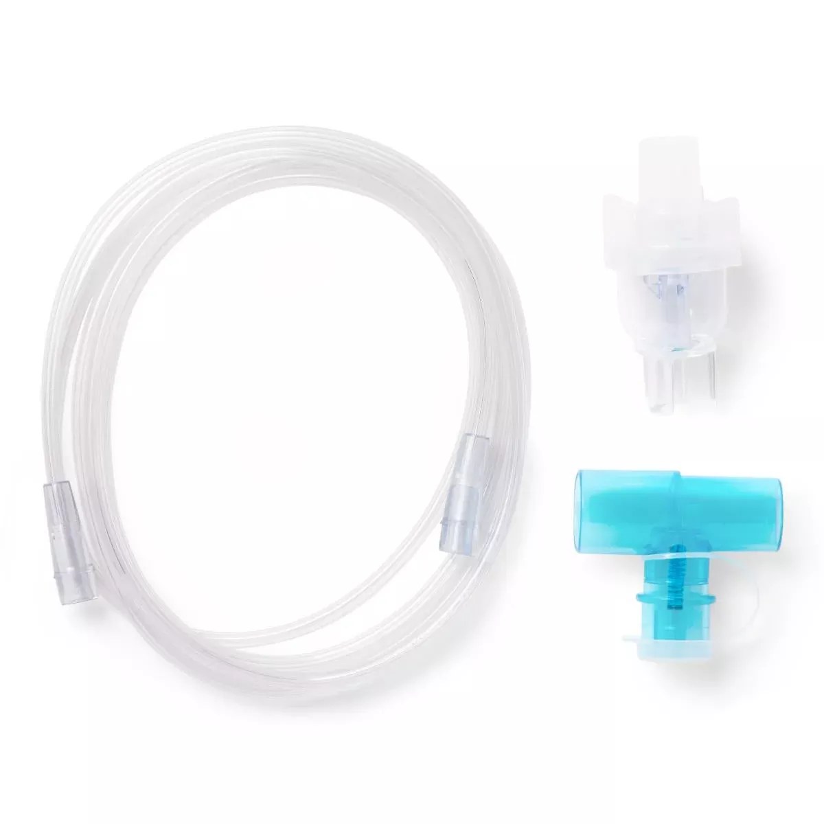 Medline Medline Disposable Handheld Nebulizer Kits - Nebulizer Cup, 7' Oxygen Tube, 22 mm x 22 mm Valved Tee Adapter - HCS4481VT