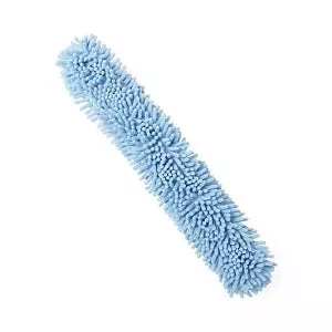 Medline Microfiber Dusters - High Microfiber Duster with Fringe, Blue, Sleeve only, Wand & Extension Handle not included - MDT217854