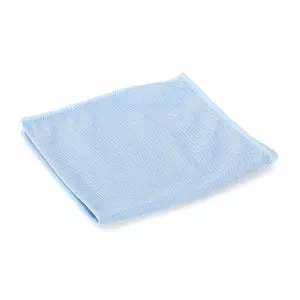 Medline Microfiber Glass Cloths - Microfiber Glass Cloth, 12" x 12", Blue - MDT217658