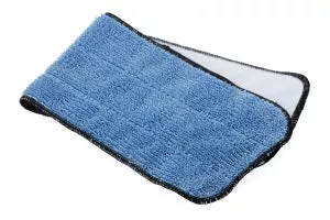 Medline Microfiber Wet Mops - Micromax Microfiber No-Fill Mop, Blue, 18" - MDT217618