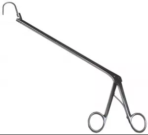 Medline Miya Type Hook - HOOK, MIYA, 2.5CM HOOK DEPTH, 7" LONG SHAFT - MDS7084611