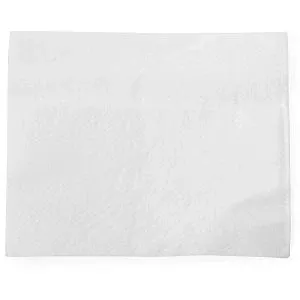 Medline Multipurpose Disposable Washcloths - Nonwoven Dry Wipes, Disposable, White, 10" x 9.5" - NON4121