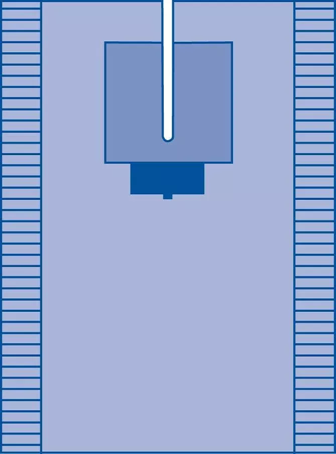 Medline Nonsterile EENT Split Drapes - EENT Split Sheet, with Tape - 170977NS