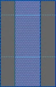 Medline Nonsterile Table Covers - Table Cover with Fan-Fold, 44" x 76" - 05528CS