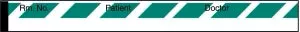 Medline Nursing Chart Labels - Green-Striped 0.5" x 500" Dr. Patient Nursing Chart Label - W002KG4
