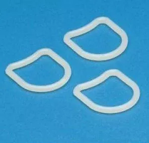 Medline Nylon D-Rings - D-RING, NYLON, 1", BIG, 100 PACK - MDSR006390