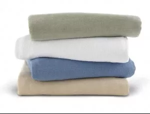 Medline Odyssey Spread / Blankets - Odyssey Spread Blanket, Nantucket Blue, 74" x 100" - MDTSB4B37NANR