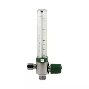 Medline Oxygen Flowmeters - Oxygen Flowmeter, DISS Nut and Nipple, 0 lpm to 70 lpm - RTFMO70DN