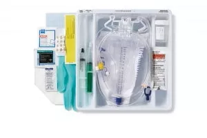 Medline Pediatric 100% Silicone 1-Layer Foley Catheter Tray - One-Layer Tray with 200 mL Urine Meter with 2, 000 mL Drain Bag and 100% Silicone Foley Catheter, 8 Fr, 5 mL - DYND160808