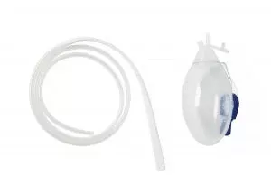 Medline Perforated Flat Drain Kits - Perforated Flat Silicone Wound Drain Kit with 100 cc Reservoir and 10 mm 3/4-Perforated Drain - DYNJWE1349