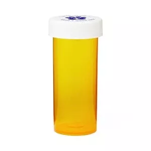 Medline Pet Medication Vials - Pet Medication Vial, Amber, 12 Snap Caps, 16 Dram - MLABIVIALAM16