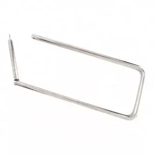 Medline Pin-Lock Stringers - 18" Long x 2-1/2" Wide Stringer with Pin Lock - MDS300318