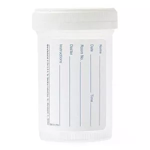 Medline Pneumatic Tube Sterile Specimen Containers - Pneumatic Tube Sterile Specimen Containers, Graduated in mL, OR Sterile, 4 oz. - DYND30369