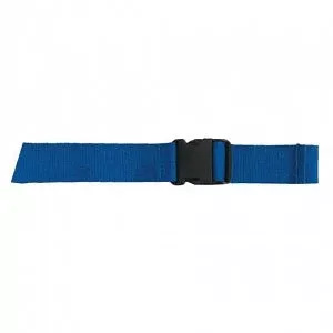 Medline Polypropylene Gait Belts - Polypropylene Gait Belt with Plastic Buckle, 60", Rainbow Stripe - MDT821206RAIN