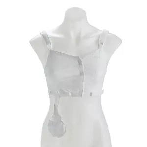 Medline Post-Surgical Compression Bras - Post-Surgical Compression Bra, Size S, 32" to 34" (81.2-86.4 cm) - PRMMAMCOMP1