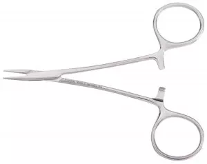 Medline Precise Touch Micro Needle Holders - NEEDLE HOLDER, MICRO, RING HDL, STR, 8.5" - MDS2420636