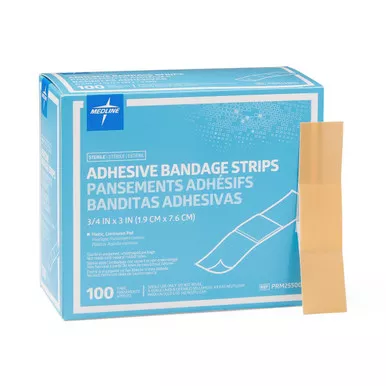 Medline PRM25600 - Plastic Adhesive Bandage, 1" x 3"