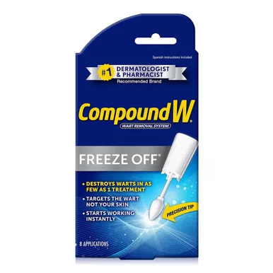 Medtech Laboratories 07513753005 - Wart Remover Compound W Freeze Off Liquid 8 per Box