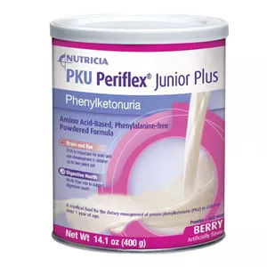 Nutricia 89474 - Pediatric Oral Supplement PKU Periflex Junior Plus 14.1 oz. Can Powder Phenylalanine-free Phenylketonuria (PKU)