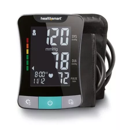 Patterson Medical Supply Home Automatic Digital Blood Pressure Monitor LifeSource™ Large Nylon 23 - 40 cm Talking Model - Each - 560009-EA