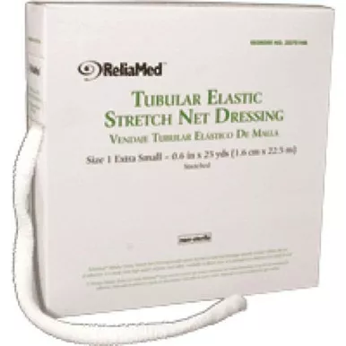 Reliamed 708NB - ReliaMed Tubular Elastic Stretch Net Dressing, Small Up to 29" x 25 yds. (Chest, Back, Perineum and Axilla)