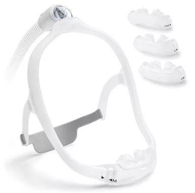 Respironics Dreamwear Silicone Pillows with Headgear, Fitpack