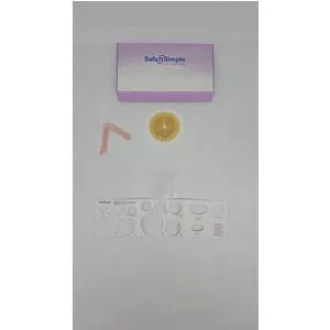 Safe N Simple SNS7600002 - 12" Drainable One Piece Pouch w/ Tape Collar, and Standard Curved Tail Closure