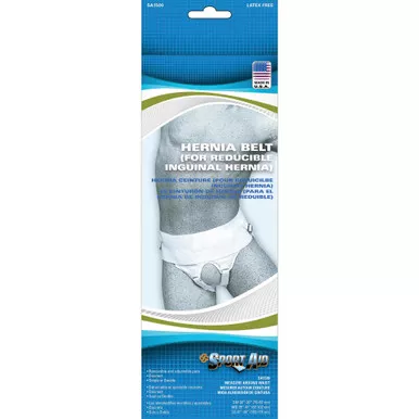 Scott Specialties Cmo Inc SA1500 WHI SM - Hernia Belt Sport-Aid™ Small