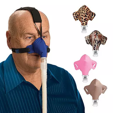 SleepWeaver Anew Mask & Headgear, Blue, Regular