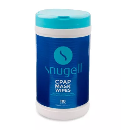 Snugell Unscented CPAP Mask Wipes, 110 ct