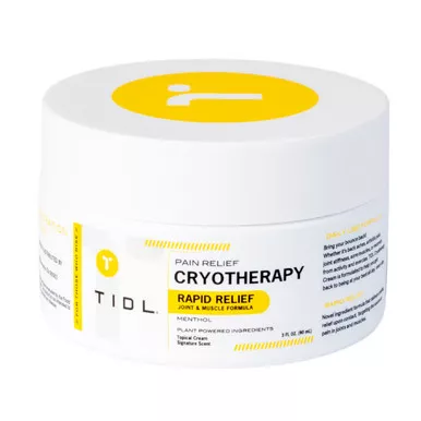 TIDL Pain Relief Cryotherapy Cream, 3 oz