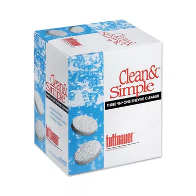 Tuttnauer USA CS0144 - Ultrasonic / Enzymatic Solution Clean & Simple Tablet