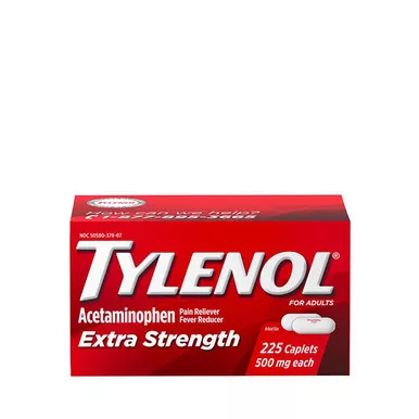 Tylenol Extra Strength Caplets, 225 ct