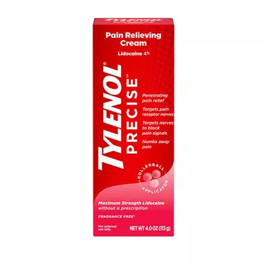 Tylenol Precise Pain Relieving Cream, 4 oz