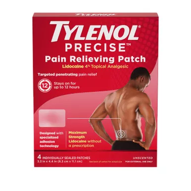 Tylenol Precise Pain Relieving Patches, Large, 4 ct