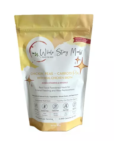 Whole Story Meals Chicken, Peas, and Carrots Plus Powdered Vegan Meal