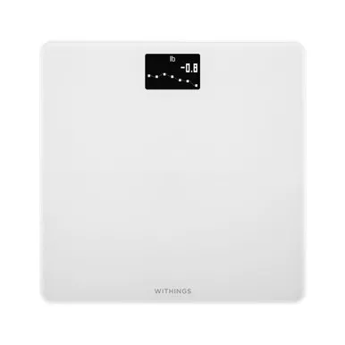 Work N Leisure Products Inc WBS06-WHITE-ALL-INTER - Body Weight & BMI Analyzer Withings Digital Display 5 -> 180kg (9 -> 396lb) White
